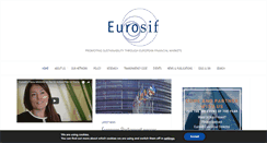 Desktop Screenshot of eurosif.org